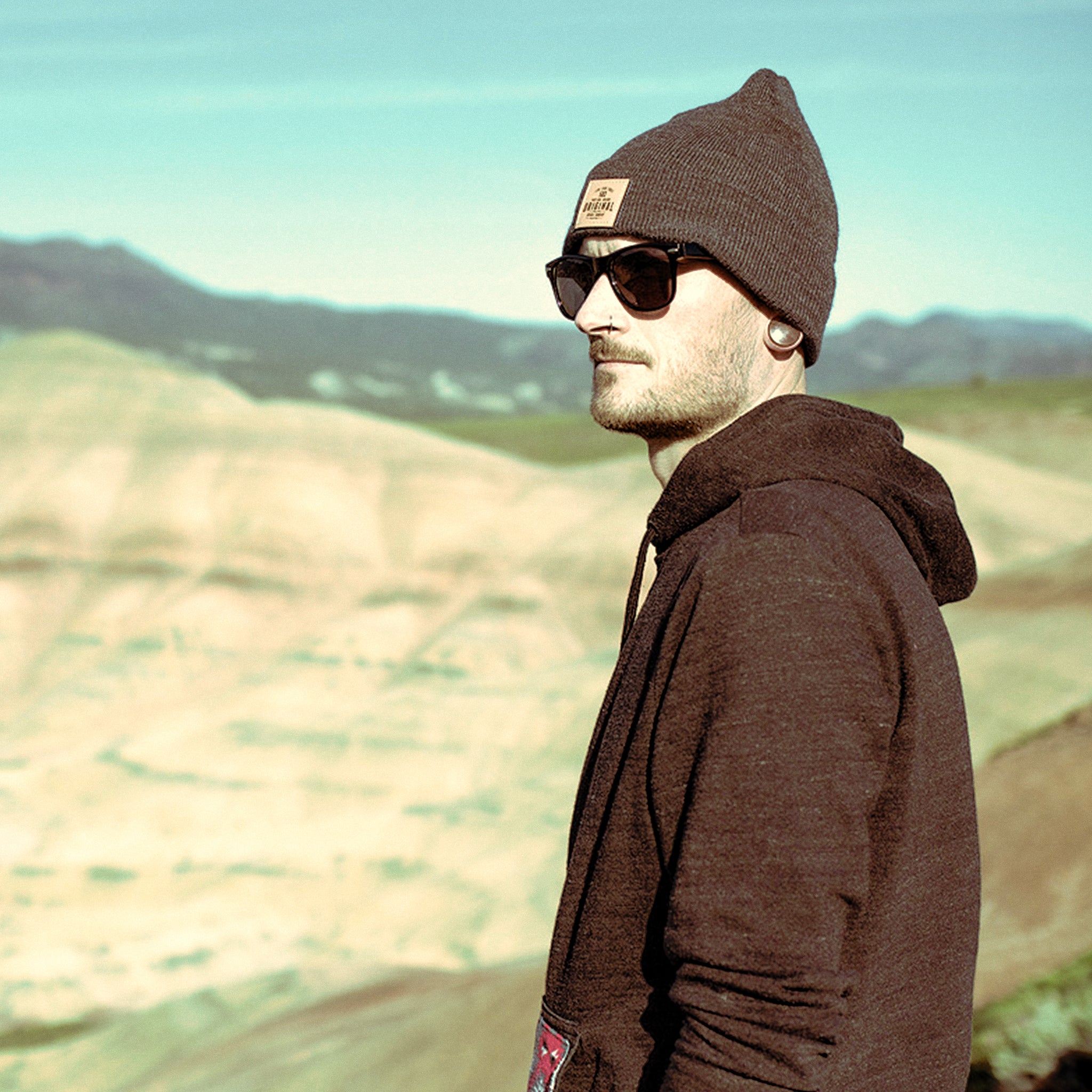 503 Leather Cuff Beanie - 503 Original Apparel